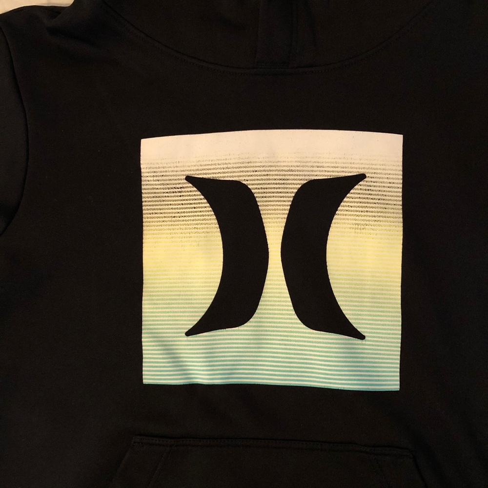 Hurley Kids Hoody size 8-10 black